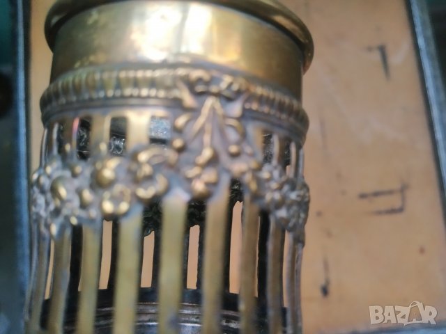 месингова кутия за клечки за зъби арт деко, снимка 5 - Други ценни предмети - 38726077