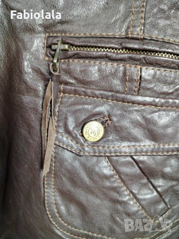 Tommy Hilfiger leather jacket S, снимка 7 - Сака - 44051845