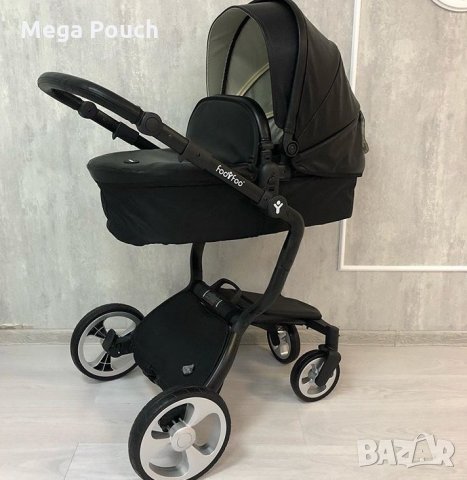 Промоция, Стилна бебешка количка 2 в 1 FooFoo, Bebumi, AULON, снимка 10 - Детски колички - 35584830