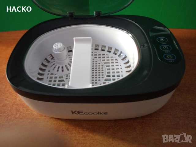Ултра Звукова Вана KECOOLKE SU750ml с дигитален таймер за почистване на бижута ЧИСТО НОВА, снимка 3 - Друга електроника - 51730094