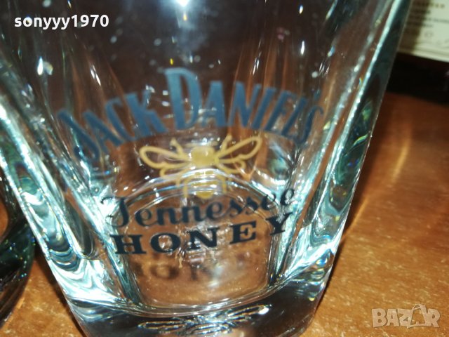 ПОРЪЧАНИ-JACK DANIELS-HONEY 2БР ЧАШИ ЗА УИСКИ 2111211712, снимка 8 - Колекции - 34880076