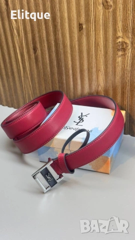 колани от естествена кожа в кутия ysl saint laurent , снимка 4 - Колани - 53183143