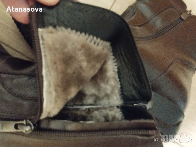 Продавам ортопедични боти изцяло естествена кожа, снимка 3 - Дамски боти - 51970380