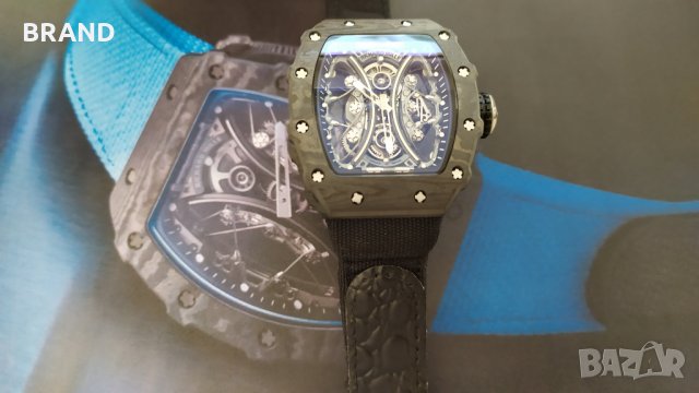 RICHARD MILLE Pablo MacDonough RM53-01 black edition клас 6А+ quality, снимка 3 - Мъжки - 26384059