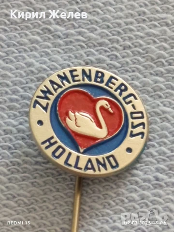 Пет значки стари редки HOLLAND,PORQY,SWAR FEGA за КОЛЕКЦИЯ 29782, снимка 2 - Колекции - 50875533