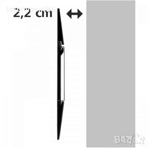 СТЕННА СТОЙКА HAMA ULTRASLIM 84424, ФИКСИРАНА, 19"-37", снимка 2 - Стойки, 3D очила, аксесоари - 28169492