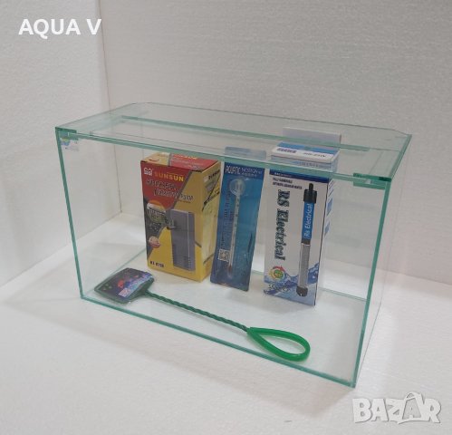 Аквариум 17 литра - оборудван