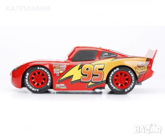 Кола McQueen 1:24, със светлини Jada 253084000, снимка 3 - Коли, камиони, мотори, писти - 44112851