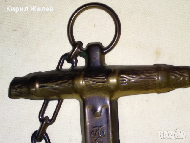 ЛЕНИНГРАД Стар СССР КАПИТАНСКИ МЕДЕН ФИГУРАЛЕН СТАЕН МЕХАНИЧЕН ТЕРМОМЕТЪР КОТВА КОЛЕКЦИОНЕРСКИ 42751, снимка 13 - Антикварни и старинни предмети - 43875661