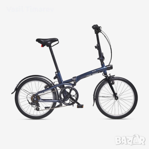 Btwin 20 * Сгъваем велосипед с скорости! 