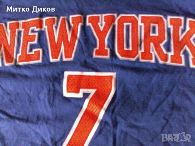 Тениска баскетбол  на Carmelo Anthony #7 New York Kniks NBА 2013 Adidas размер Л, снимка 4 - Баскетбол - 28546125