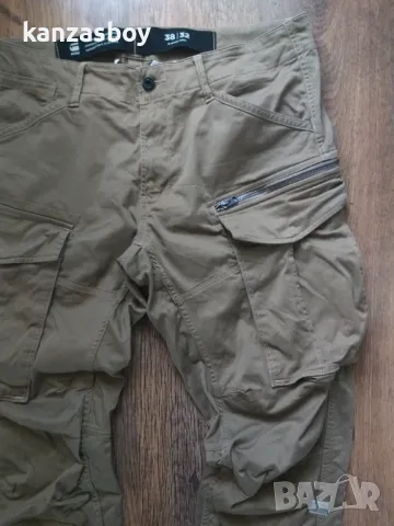 g-star rovic zip 3d regular tapered - мъжки карго панталон ОТЛИЧНО !!!ГОЛЯМ РАЗМЕР!!! 38, снимка 9 - Спортни дрехи, екипи - 48523462