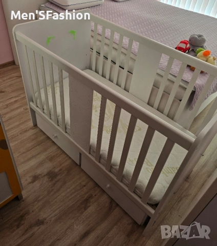 Arbor - бебешка кошара,матрак Ted Bamboo , снимка 5 - Кошарки - 51843181