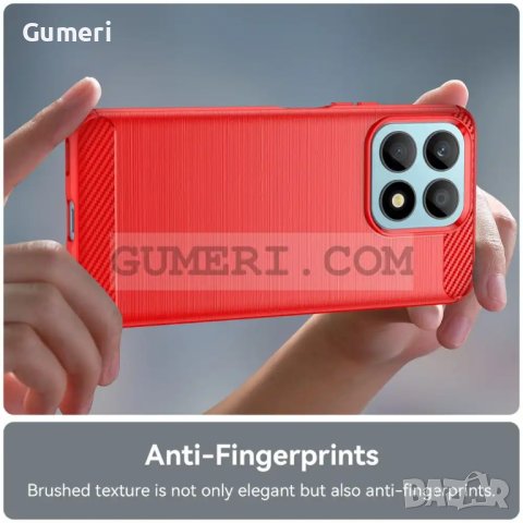 Гръб "Карбон Шарк" за Huawei Honor X8a, снимка 6 - Калъфи, кейсове - 43658829