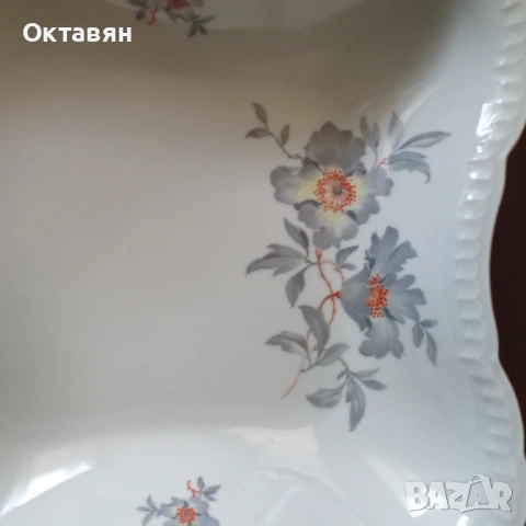 Порцеланов сервиз за хранене 18 части, снимка 10 - Сервизи - 53312734