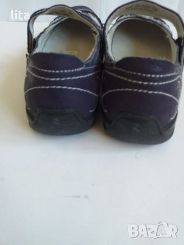 Кожени обувки за момиче (виолетови) Размер 37, снимка 4 - Детски обувки - 32741653