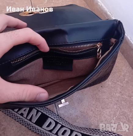 Оригинална чанта Christian Dior 30 Montaigne, снимка 4 - Чанти - 51656072