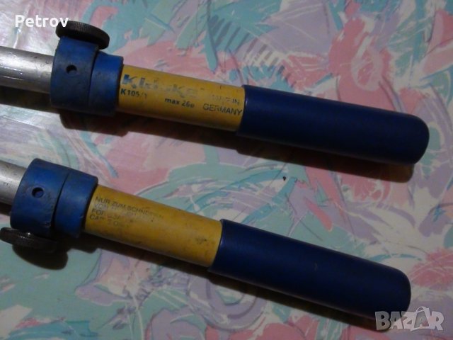 KLAUKE K 105/1 - MADE IN GERMANY - Телескопна Кабелна Ножица / ПРОФЕСИОНАЛНА ВИСОКОКАЧЕСТВЕННА !!!!!, снимка 5 - Клещи - 42964654