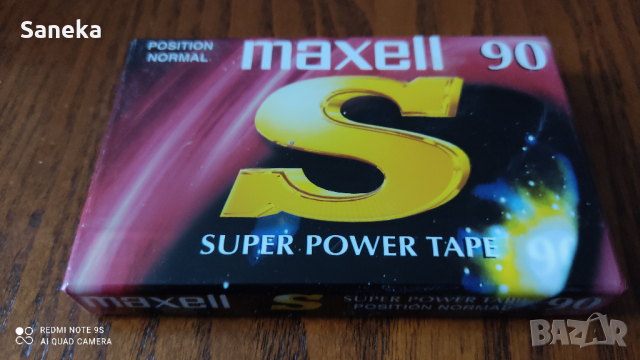 MAXELL S 90, снимка 2 - Аудио касети - 36522461