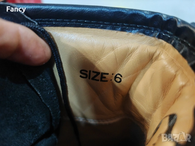 Кожени кубинки 36 номер, снимка 6 - Дамски боти - 52695961