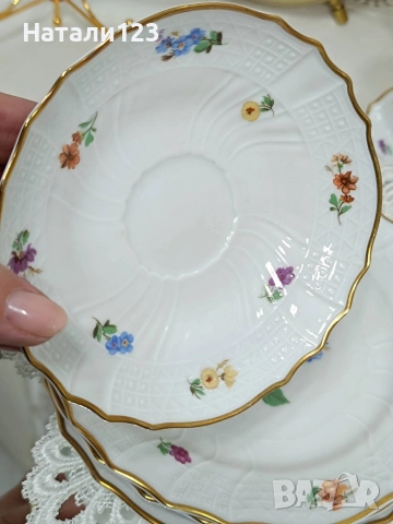 троен сет Hutschenreuter -Dresden , снимка 8 - Чаши - 52960707