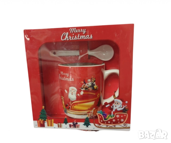 Коледни порцеланови комплекти, снимка 16 - Чаши - 51997708