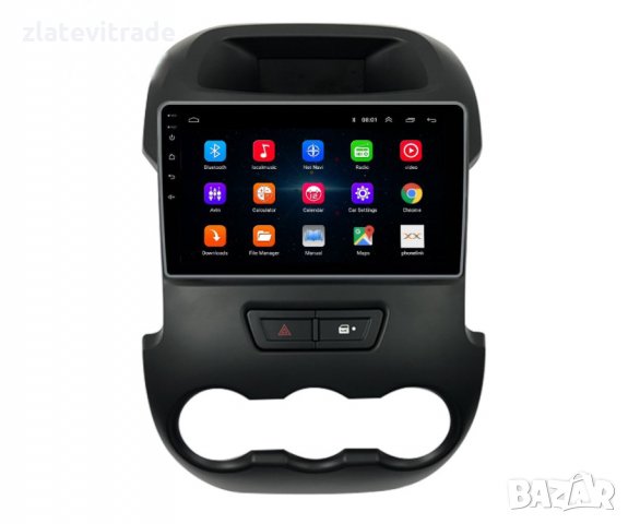 FORD RANGER 2011-2016 9" Андроид Навигация, 7512, снимка 5 - Навигация за кола - 33463964