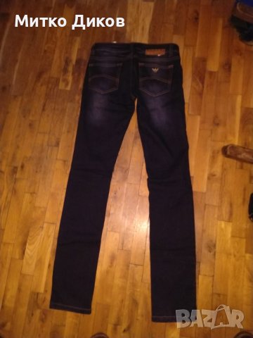 Armani jeans маркови нови №28 ханш-40см и дължина 104см, снимка 15 - Дънки - 43385308