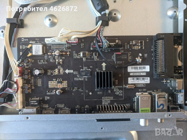 SHAPR LC-50CFG6002E-T.MS6486.711-PCB:MIP550D-DX2 REV:1.0 , снимка 6 - Части и Платки - 53013084