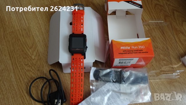 GPS спортен часовник Mio MiVia Run 350 с пулсомер, снимка 2 - Мъжки - 28910893