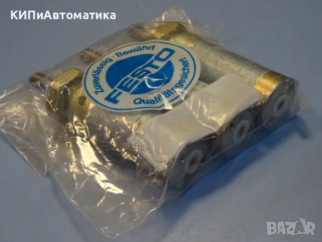 Пневматичен цилиндър еднодействащ Festo EG-25-10 pneumatic cylinder, снимка 6 - Резервни части за машини - 47674776