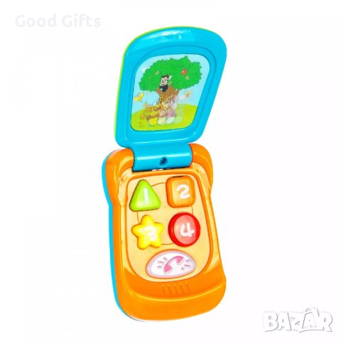 Детски телефон с песнички на български език, снимка 4 - Музикални играчки - 43130756