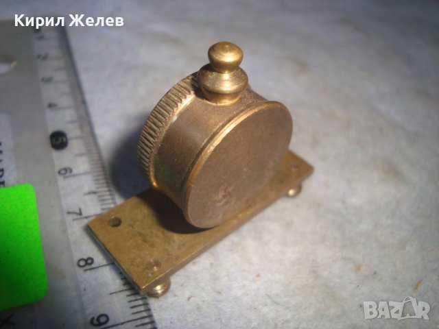 СТИЛНА МЕСИНГОВА СТАТУЕТКА МИНИАТЮРА на НАСТОЛЕН КАМИНЕН РЕТРО ЧАСОВНИК За КОЛЕКЦИЯ ДЕКОРАЦИЯ 32096, снимка 10 - Колекции - 38163276