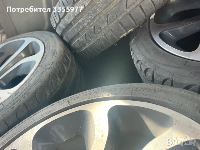 Ситроен джанти с гуми, снимка 2 - Гуми и джанти - 52862399