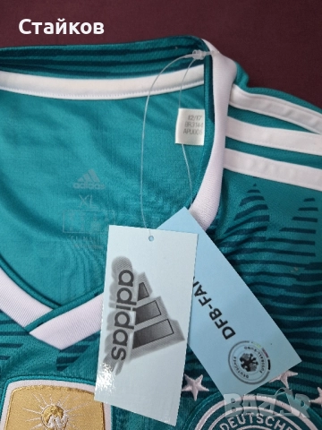 Фенска тениска Adidas на националния отбор на Германия-оригинал, XL, снимка 7 - Тениски - 51733957