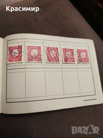 Theodor Heuss 1959. , снимка 6 - Филателия - 53471430