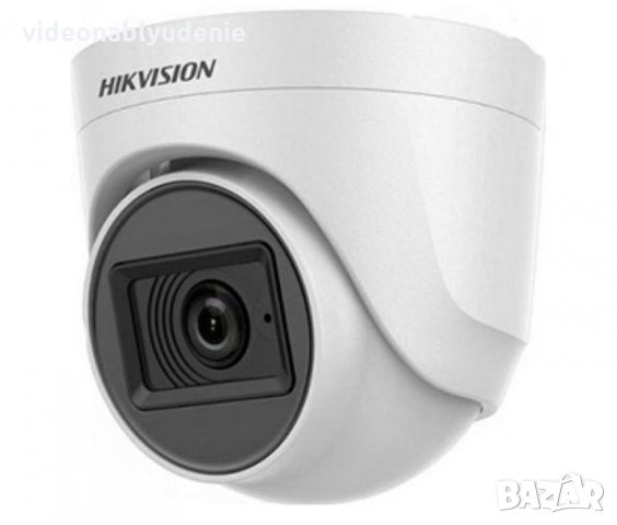 Hikvision Turbo HD DS-2CE76D0T-ITPFS 4в1 Камера с Вграден Аудио Микрофон 2.8мм 2MP IR 25 Метра -40°C, снимка 2 - HD камери - 28876837