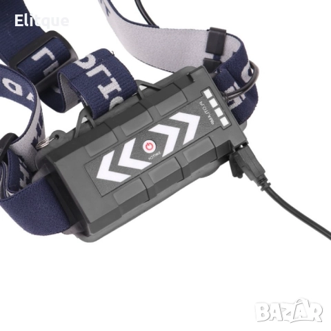 Фенер – челник с лампи  L2 + 2 х T6 + 2 LED фара и USB захранване FL71, снимка 7 - Други - 52805791