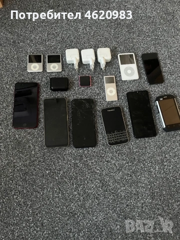 Работещи телефони Nokia , IPhone 8 Plus ,  BlackBerry , Cat , Samsung , ipod , Адаптер , зарядно , снимка 2 - Apple iPhone - 53056575