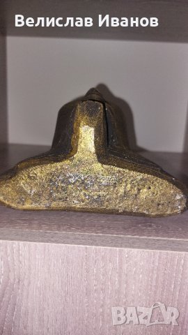 Бюст на египетски фараон. Неизвестен материал. Отлично състояние., снимка 5 - Колекции - 43187954