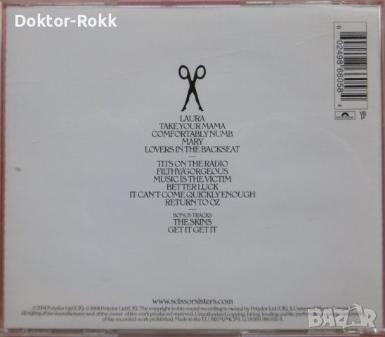 Scissor Sisters (2004, CD), снимка 2 - CD дискове - 38420714