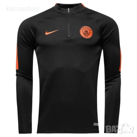 Manchester City Training Shirt Drill Top - страхотна футболна блуза С, снимка 2 - Спортни дрехи, екипи - 48882988