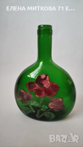 Масивен италиански сервиз от изумруденозелено стъкло, снимка 14 - Сервизи - 52777336