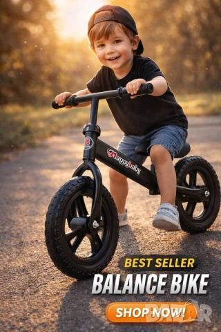 Баланс колело, снимка 3 - Детски велосипеди, триколки и коли - 53074416