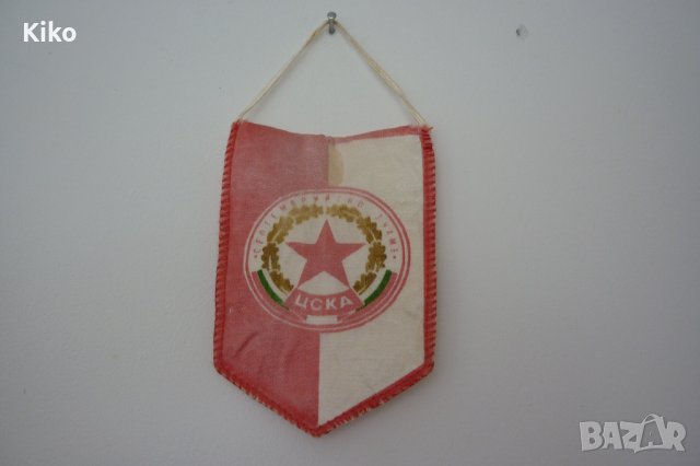 Старо флагче на ЦСКА "Септемврийско знаме", снимка 4 - Футбол - 40269471