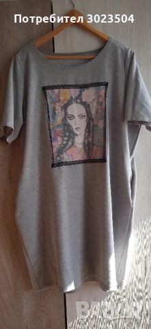 Туника макси размер, снимка 4 - Туники - 51150605