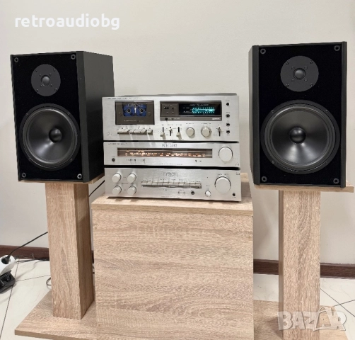 🔉Ретро аудио система сет LUXMAN - усилвател, дек, тунер + тонколони Arcus🔉