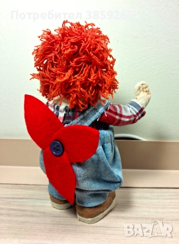 Кукла Карлсон. Фрекен Бок. Ръчно изработена., снимка 2 - Кукли - 52420973