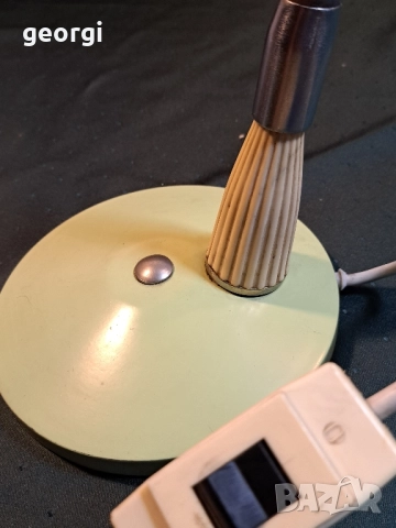 ретро метална настолна лампа 27/4, снимка 5 - Настолни лампи - 51704185