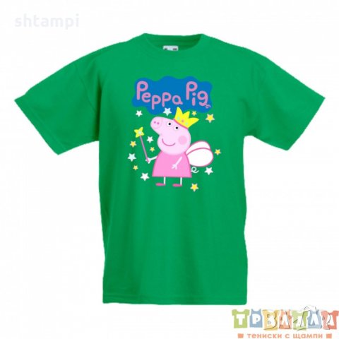 Детска тениска Peppa pig 1, снимка 3 - Детски тениски и потници - 33167998